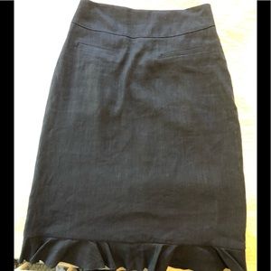 Rebecca Taylor gray Pencil skirt